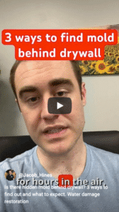 Signs of Mold Behind Drywall Video