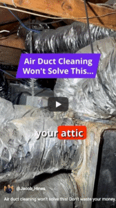 Air duct cleaning won't solve everything